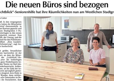 01.08.2023 | Osterhofener Anzeiger | „Die neuen Büros sind bezogen“