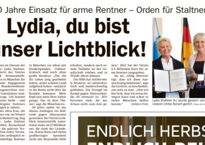 28.09.2023 | tz | „Lydia, du bist unser Lichtblick!“