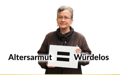 Gemeinsam setzen wir ein Zeichen gegen Altersarmut