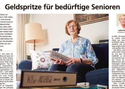 16.06.2023 | Münchner Merkur | „Geldspritze für bedürftige Senioren“