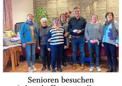 30.03.2023 | Passauer Neue Presse | „Senioren besuchen Lebenskoffer-Ausstellung“