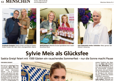 02.07.2022 | Münchner Merkur | „Sylvie Meis als Glücksfee“