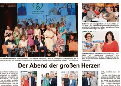 01.07.2023 | Münchner Merkur | „Der Abend der großen Herzen“