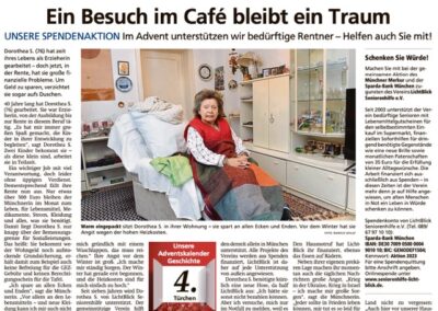 04.12.2023 | Münchner Merkur | „Ein Besuch im Café bleibt ein Traum“