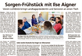 26.05.2023 | Münchner Merkur | „Sorgen-Frühstück mit Ilse Aigner“