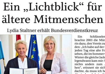 29.09.2023 | Passauer Neue Presse | „Ein Lichtblick für ältere Menschen“