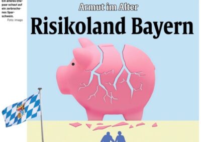 22.12.2024 | SZ Abendzeitung | „Armut im Alter – Risikoland Bayern“