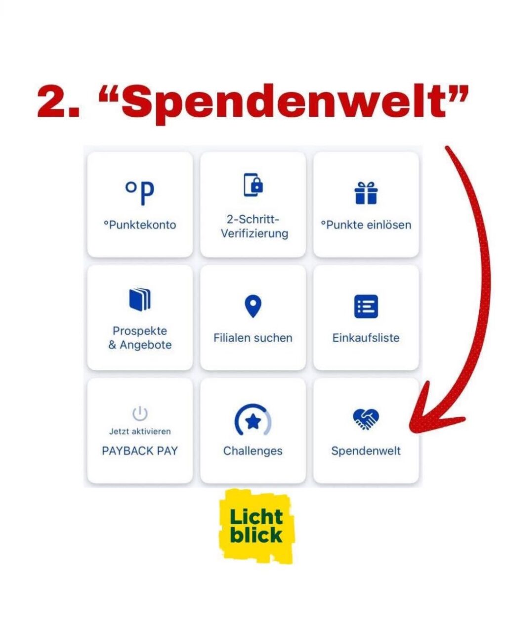 PAYBACK 🤝 LichtBlick Seniorenhilfe e.V. 💙💛
Wusstet ihr, dass ihr eure PAYBACK Punkte auch an Lichtblick spenden könnt? Ganz einfach über eure PAYBACK-App! 📲
Ab 200 Punkten könnt ihr direkt helfen. 🙏🏻

Bekomme ich für meine Unterstützung denn auch eine Spendenquittung❓

Ja, die bekommst du - denn in der PAYBACK-Spendenwelt befinden sich nur Projekte, die von deutschen Finanzbehörden als gemeinnützig anerkannt werden. 

Deshalb erhältst du als Spender eine Spendenquittung, wenn du sie im Zuge der °Punktespende anforderst. 

Spendenbescheide werden automatisiert per E-Mail Anfang Februar des Folgejahres von PAYBACK Deutschland verschickt.

Wir freuen uns über jede °Punktespende von euch! 💛

@payback_group 

#Punktespende
#PAYBACKhilft
#GemeinsamGutesTun
#PAYBACKCommunity
#SpendenMitPunkten
#HelfenIstEinfach