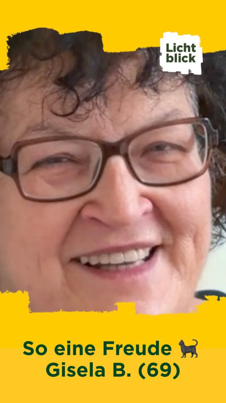 „Mein Kater 🐈‍⬛ Schnuffel ist mein Leben. Und ich hatte Angst, ihn zu verlieren.“ 🐾💔

Gisela ist 69 Jahre alt und Lichtblick-Seniorin. In der ZDF-Sendung 37 Grad hat sie offen erzählt, wie sich Altersarmut anfühlt, wenn man Verantwortung für ein Tier trägt, das mehr ist als ein Haustier. 

Ihr Kater 🐈‍⬛ Schnuffel ist ihr Halt, ihr Trost und oft ihr einziger täglicher Kontakt.

Die größte Angst war nicht die Einsamkeit, sondern der Moment, in dem eine Tierarztrechnung kommt, die man nicht zahlen kann. Die Angst, das geliebte Tier abgeben zu müssen, nur weil das Geld fehlt.

Dank unseres Tierprojekts und der vielen Spenden nach der Sendung konnte Lichtblick helfen. Heute ist Gisela erleichtert und glücklich. Und sie möchte, dass andere Seniorinnen und Senioren mit Tier wissen: Ihr seid nicht allein. Ihr müsst euch nicht schämen. Hilfe ist da. 🐱💛

Bitte hör dir das Video an. Ehrlich, ruhig und mitten aus dem Leben.

Wenn du kannst, spende für Lichtblick. Deine Spende hilft Seniorinnen und Senioren z.B. dabei, ihr Tier zu behalten, wenn die Rente nicht reicht.

Teilen hilft. Spenden hilft. Zuhören hilft. 💛

#tierprojekt #lichtblickhilft #gemeinsamgegenaltersarmut #gemeinsamgegenalterseinsamkeit