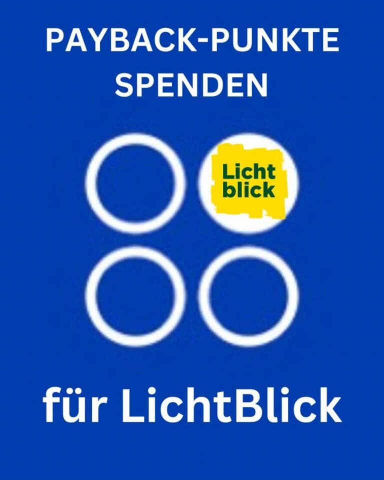 PAYBACK 🤝 LichtBlick Seniorenhilfe e.V. 💙💛
Wusstet ihr, dass ihr eure PAYBACK Punkte auch an Lichtblick spenden könnt? Ganz einfach über eure PAYBACK-App! 📲
Ab 200 Punkten könnt ihr direkt helfen. 🙏🏻

Bekomme ich für meine Unterstützung denn auch eine Spendenquittung❓

Ja, die bekommst du - denn in der PAYBACK-Spendenwelt befinden sich nur Projekte, die von deutschen Finanzbehörden als gemeinnützig anerkannt werden. 

Deshalb erhältst du als Spender eine Spendenquittung, wenn du sie im Zuge der °Punktespende anforderst. 

Spendenbescheide werden automatisiert per E-Mail Anfang Februar des Folgejahres von PAYBACK Deutschland verschickt.

Wir freuen uns über jede °Punktespende von euch! 💛

@payback_group 

#Punktespende
#PAYBACKhilft
#GemeinsamGutesTun
#PAYBACKCommunity
#SpendenMitPunkten
#HelfenIstEinfach