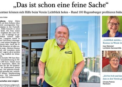 14.08.2024 | Mittelbayerische Zeitung | „Das ist schon eine feine Sache“