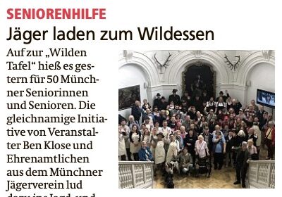 03.06.2024 | tz | „Jäger laden zum Wildessen“