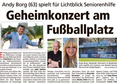 28.06.2024 | tz | „Geheimkonzert am Fußballplatz“